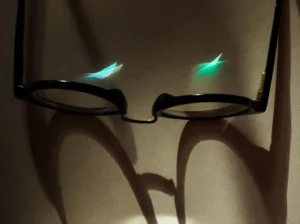 Anti-glare glasses