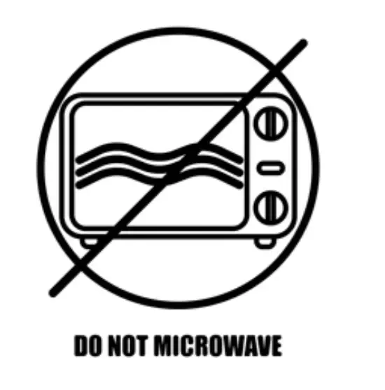 things to never put in the microwave
